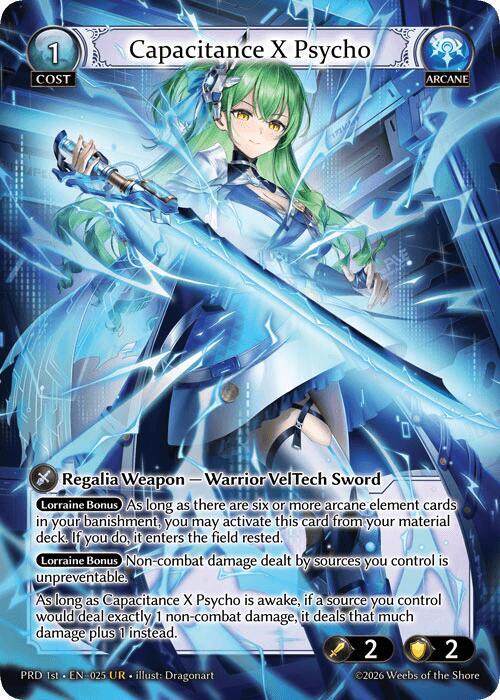 Capacitance X Psycho 025 (.asphodel/paradise)  | Good Games Adelaide SA