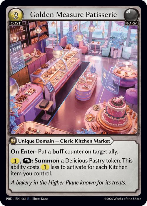 Golden Measure Patisserie 063 (.asphodel/paradise)  | Good Games Adelaide SA