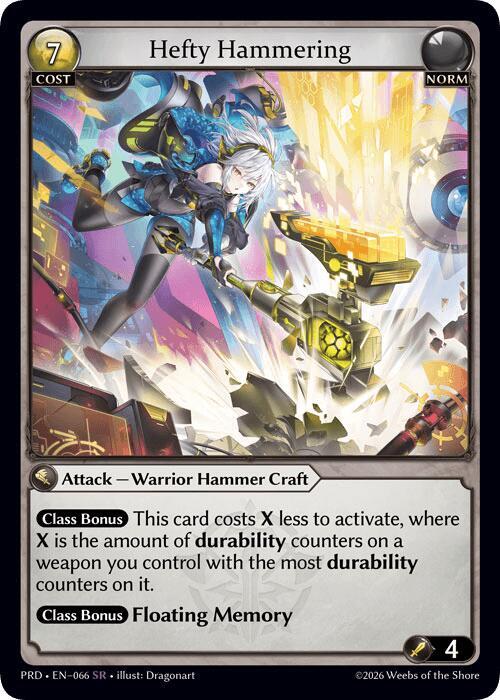 Hefty Hammering 066 (.asphodel/paradise)  | Good Games Adelaide SA