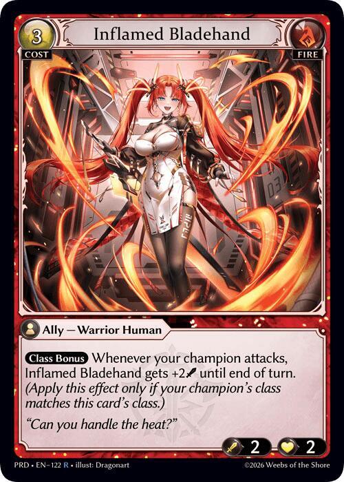Inflamed Bladehand 122 (.asphodel/paradise)  | Good Games Adelaide SA