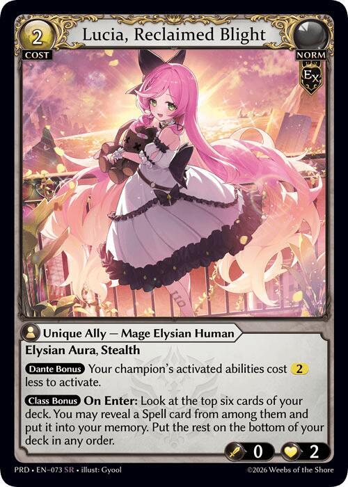 Lucia Reclaimed Blight 073 (.asphodel/paradise)  | Good Games Adelaide SA