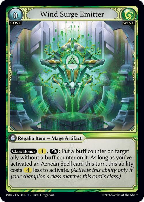Wind Surge Emitter 024 (.asphodel/paradise)  | Good Games Adelaide SA