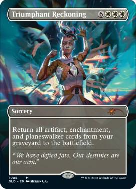 Triumphant Reckoning 1005 (Secret Lair Drop Series)  - Foil | Good Games Adelaide SA