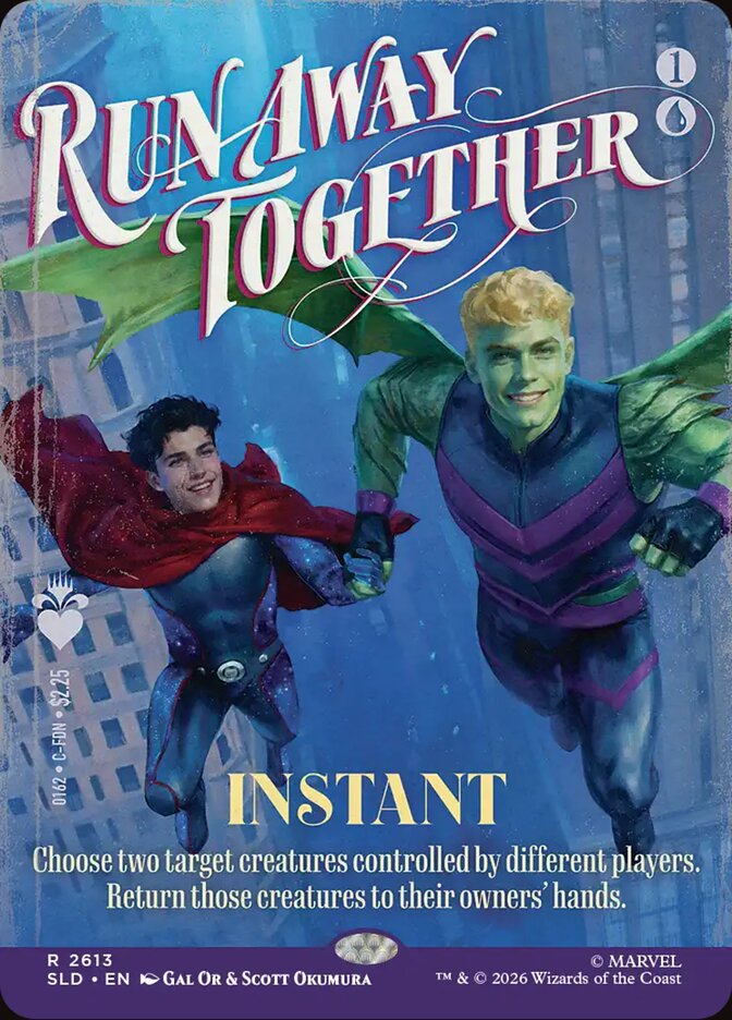 Run Away Together 2613 (Secret Lair Drop Series)  - Foil | Good Games Adelaide SA
