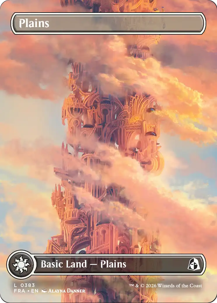Plains 383 (Reality Fracture)  - Borderless Foil | Good Games Adelaide SA