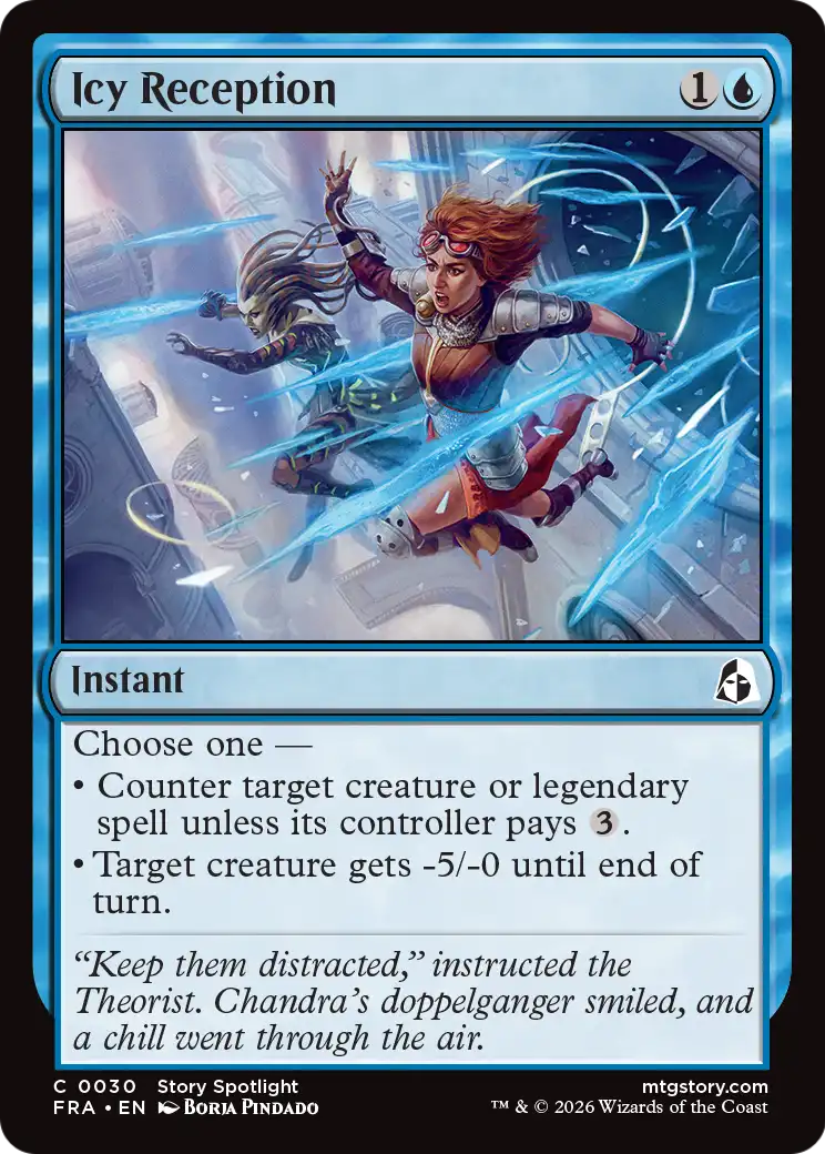 Icy Reception 30 (Reality Fracture)  - Foil | Good Games Adelaide SA