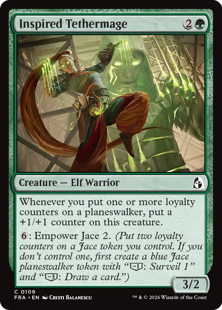 Inspired Tethermage 109 (Reality Fracture)  - Foil | Good Games Adelaide SA