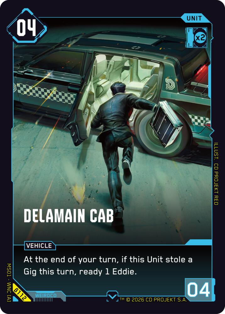 Delamain Cab B112 (Welcome to Night City - Beta)  | Good Games Adelaide SA