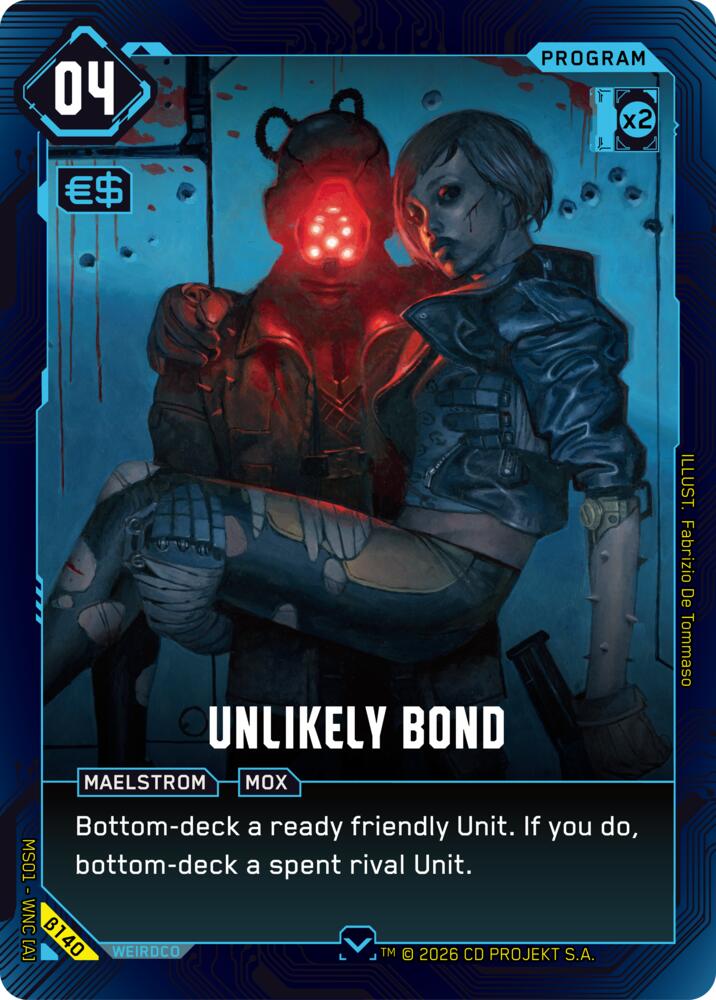 Unlikely Bond B140 (Welcome to Night City - Beta)  | Good Games Adelaide SA