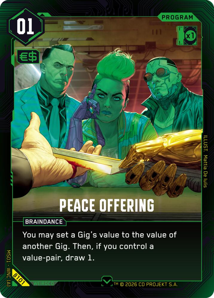 Peace Offering B101 (Welcome to Night City - Beta)  | Good Games Adelaide SA