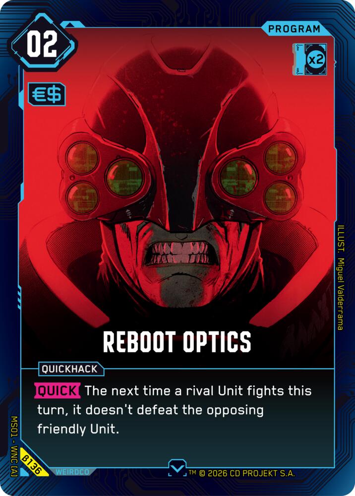 Reboot Optics B136 (Welcome to Night City - Beta)  | Good Games Adelaide SA
