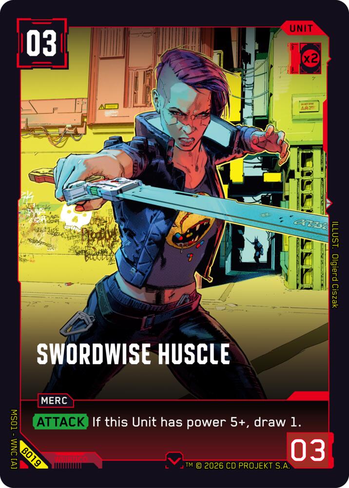Swordwise Huscle B019 (Welcome to Night City - Beta)  | Good Games Adelaide SA
