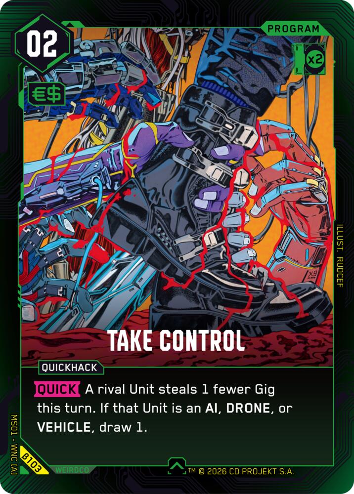 Take Control B103 (Welcome to Night City - Beta)  | Good Games Adelaide SA