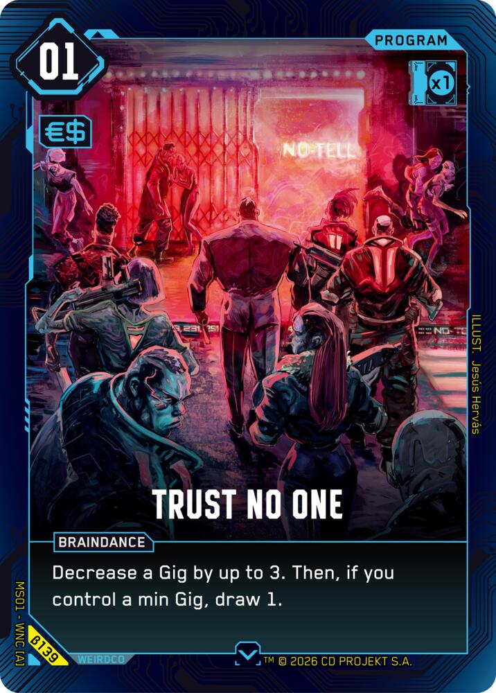Trust No One B139 (Welcome to Night City - Beta)  | Good Games Adelaide SA