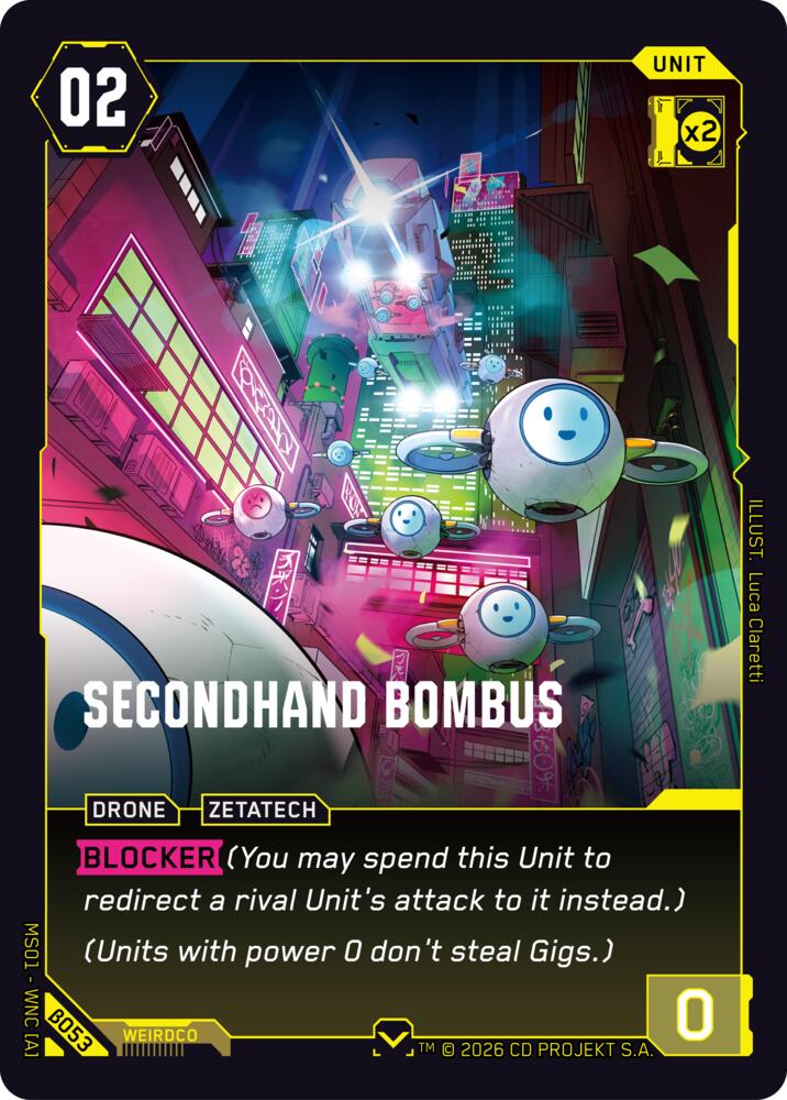 Secondhand Bombus B053 (Welcome to Night City - Beta)  | Good Games Adelaide SA