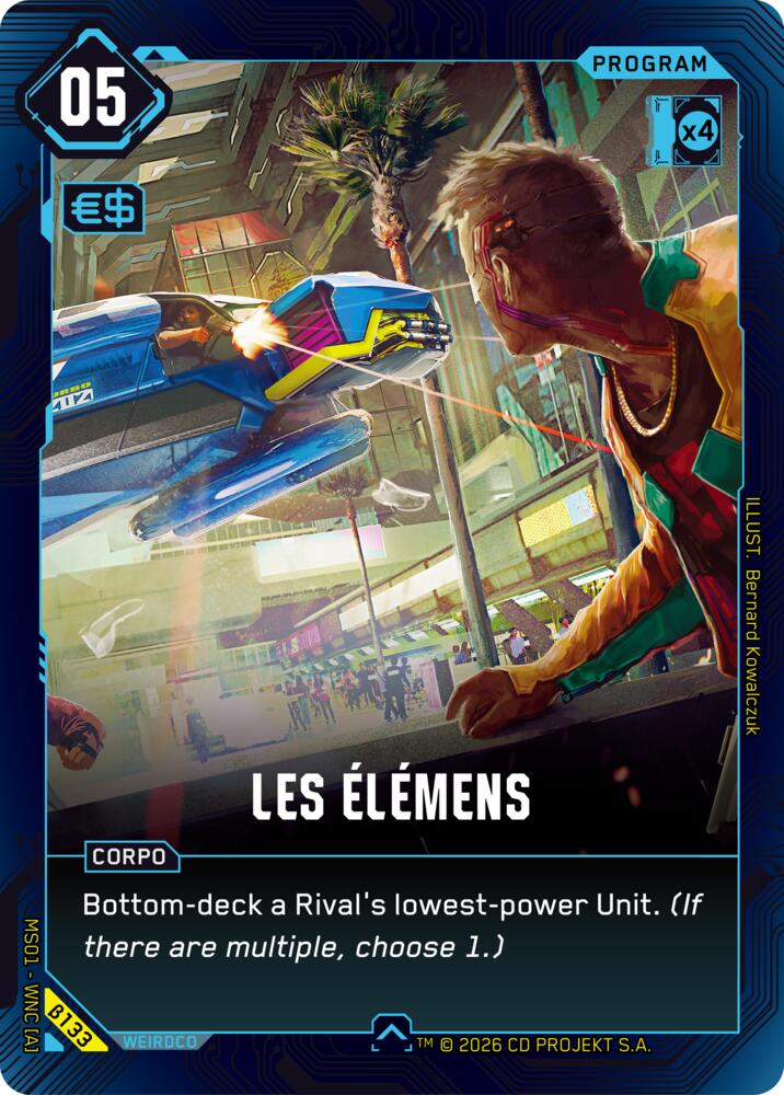 Les Elemens B133 (Welcome to Night City - Beta)  | Good Games Adelaide SA