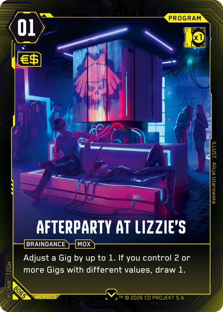 Afterparty at Lizzies B065 (Welcome to Night City - Beta)  | Good Games Adelaide SA
