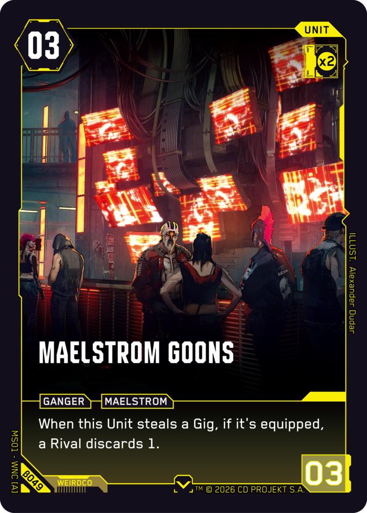 Maelstrom Goons B049 (Welcome to Night City - Beta)  | Good Games Adelaide SA