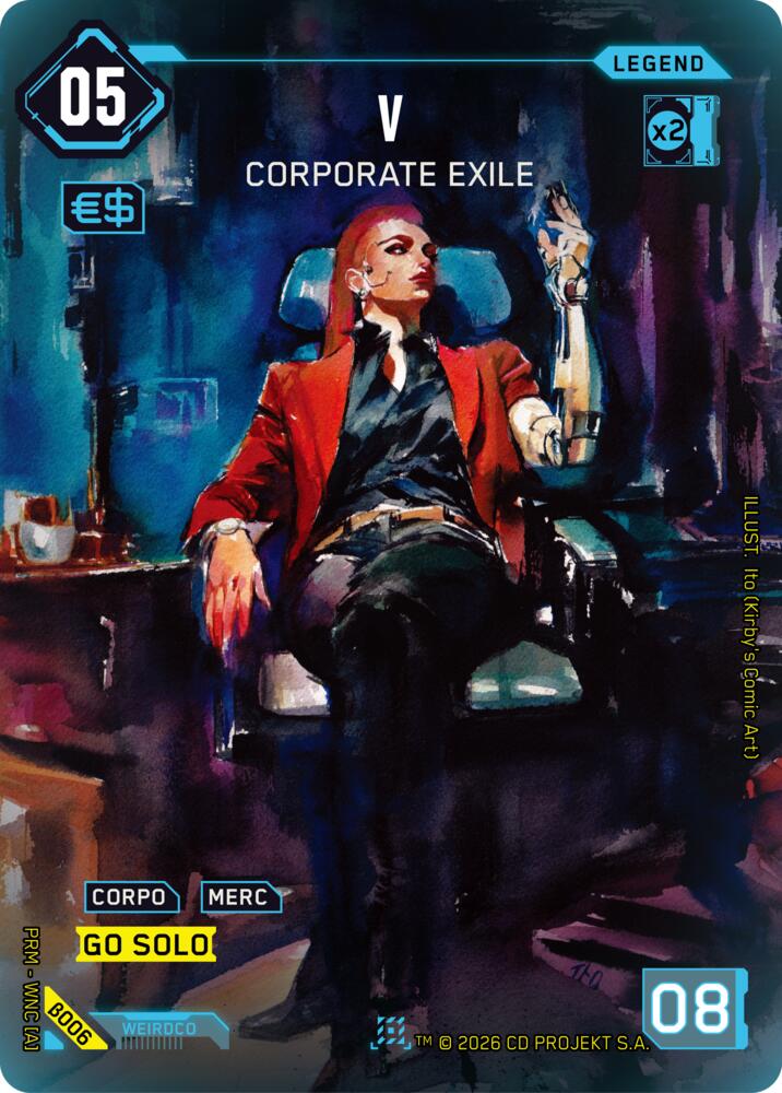 V - Corporate Exile B006 (Box Toppers - Beta)  - Foil | Good Games Adelaide SA