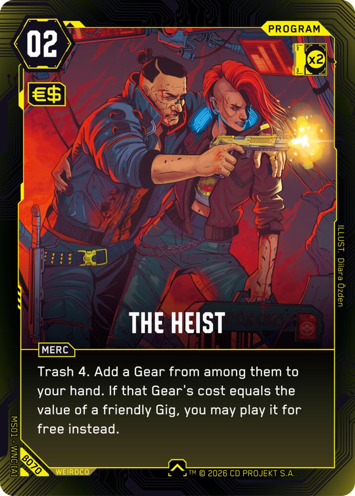The Heist B070 (Welcome to Night City - Beta)  | Good Games Adelaide SA