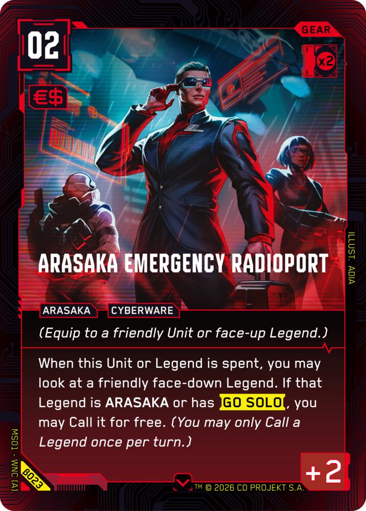 Arasaka Emergency Radioport B023 (Welcome to Night City - Beta)  | Good Games Adelaide SA