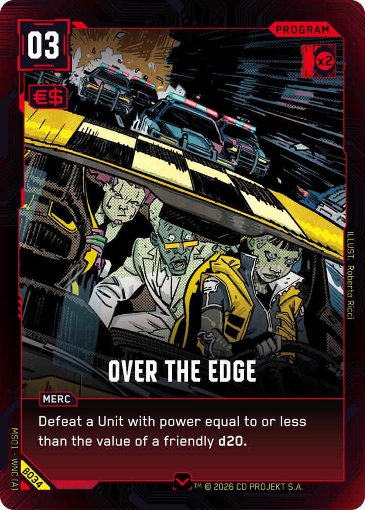Over the Edge B034 (Welcome to Night City - Beta)  | Good Games Adelaide SA
