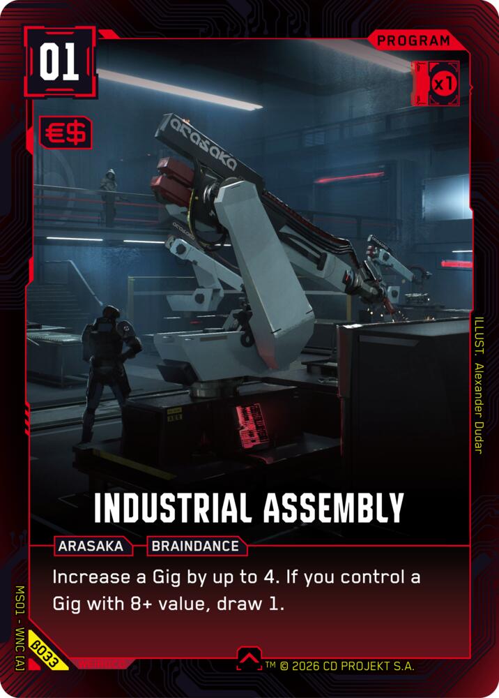 Industrial Assembly B033 (Welcome to Night City - Beta)  | Good Games Adelaide SA
