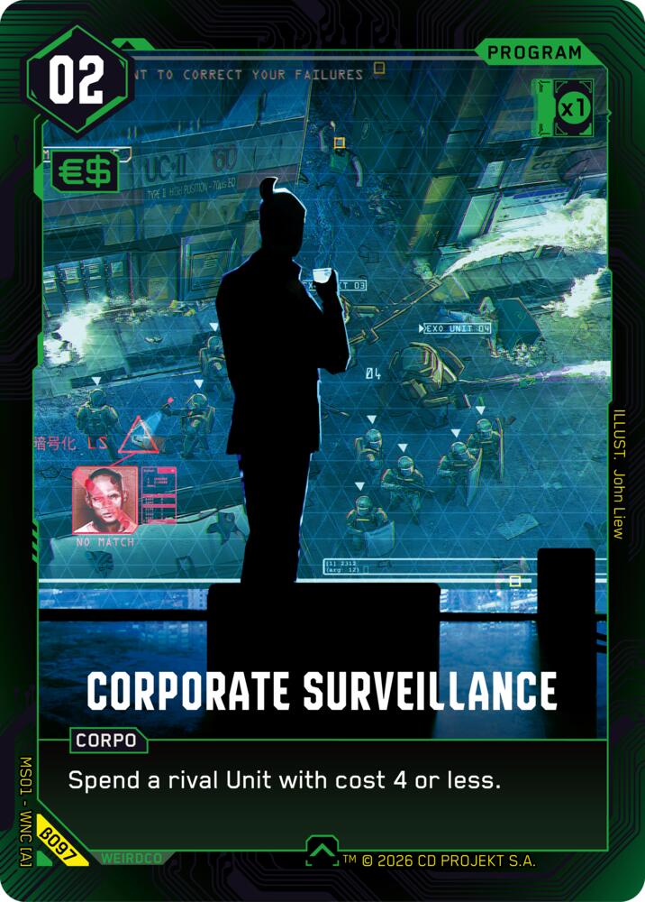 Corporate Surveillance B097 (Welcome to Night City - Beta)  | Good Games Adelaide SA