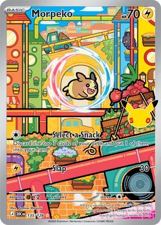 Morpeko 135/128 (ME: 30th Celebration)  - Holofoil | Good Games Adelaide SA