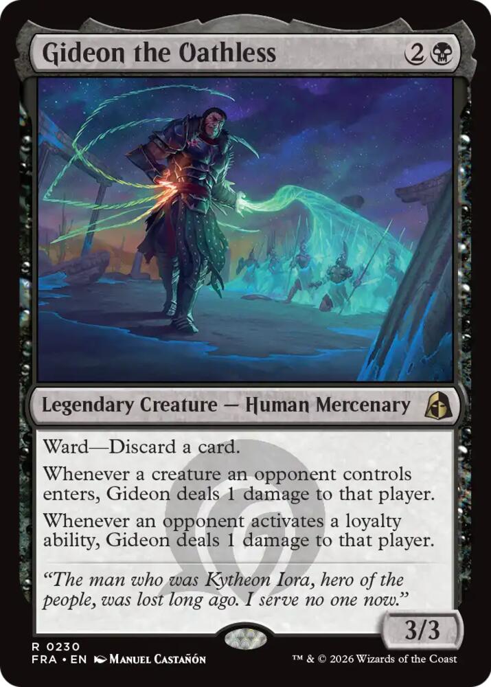 Gideon the Oathless 230 (Reality Fracture)  | Good Games Adelaide SA