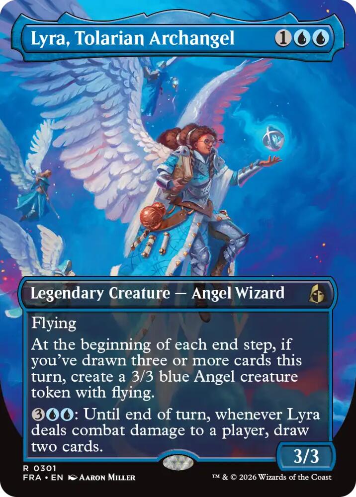 Lyra, Tolarian Archangel 301 (Reality Fracture)  - Borderless | Good Games Adelaide SA