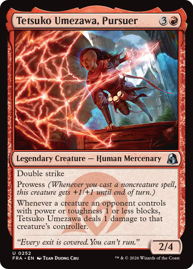 Tetsuko Umezawa, Pursuer 252 (Reality Fracture)  - Foil | Good Games Adelaide SA