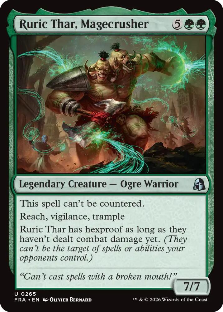 Ruric Thar, Magecrusher 265 (Reality Fracture)  | Good Games Adelaide SA