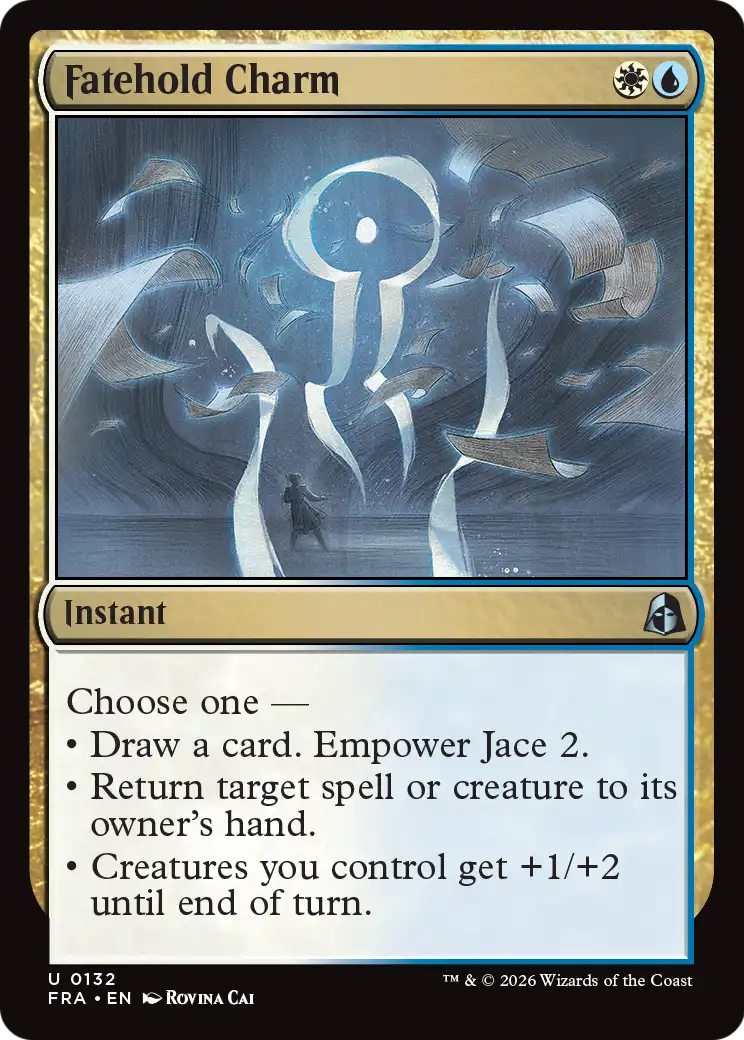 Fatehold Charm 132 (Reality Fracture)  - Foil | Good Games Adelaide SA