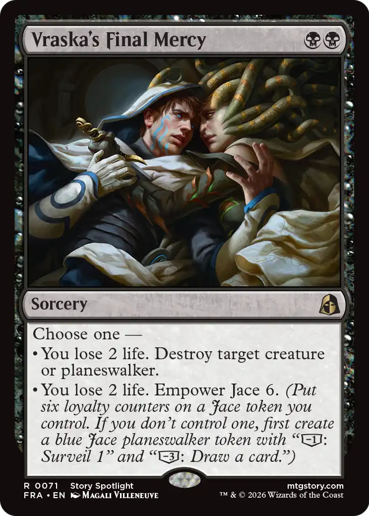 Vraska's Final Mercy 71 (Reality Fracture)  - Foil | Good Games Adelaide SA