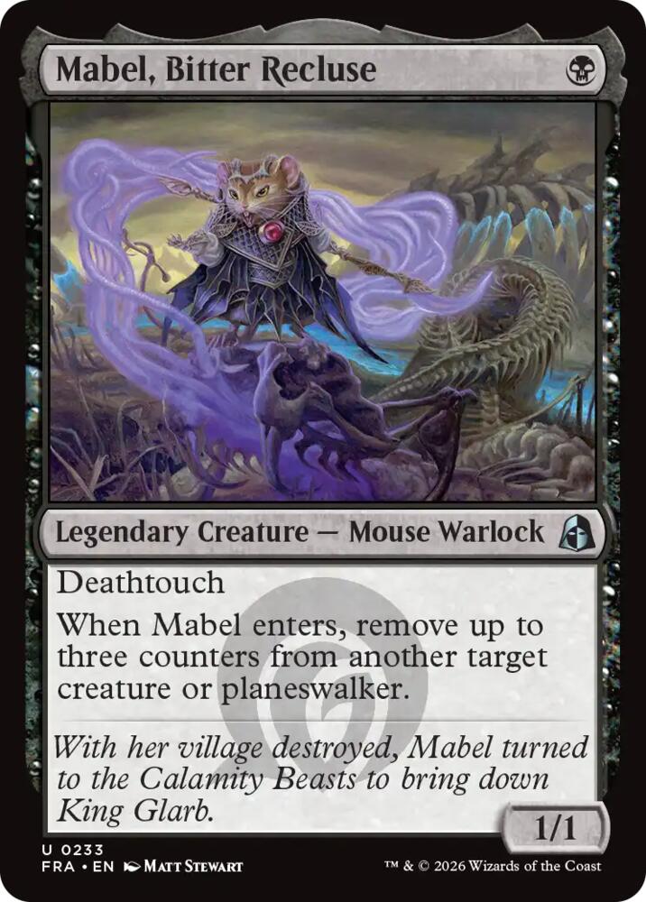 Mabel, Bitter Recluse 233 (Reality Fracture)  | Good Games Adelaide SA