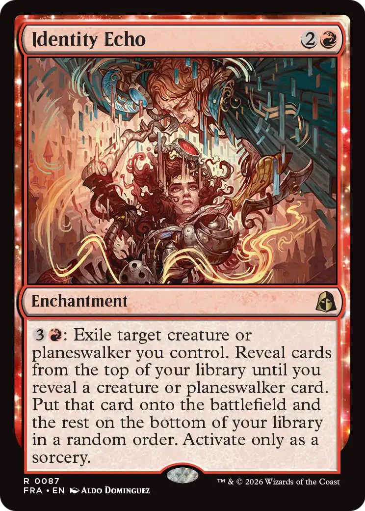 Identity Echo 87 (Reality Fracture)  - Foil | Good Games Adelaide SA