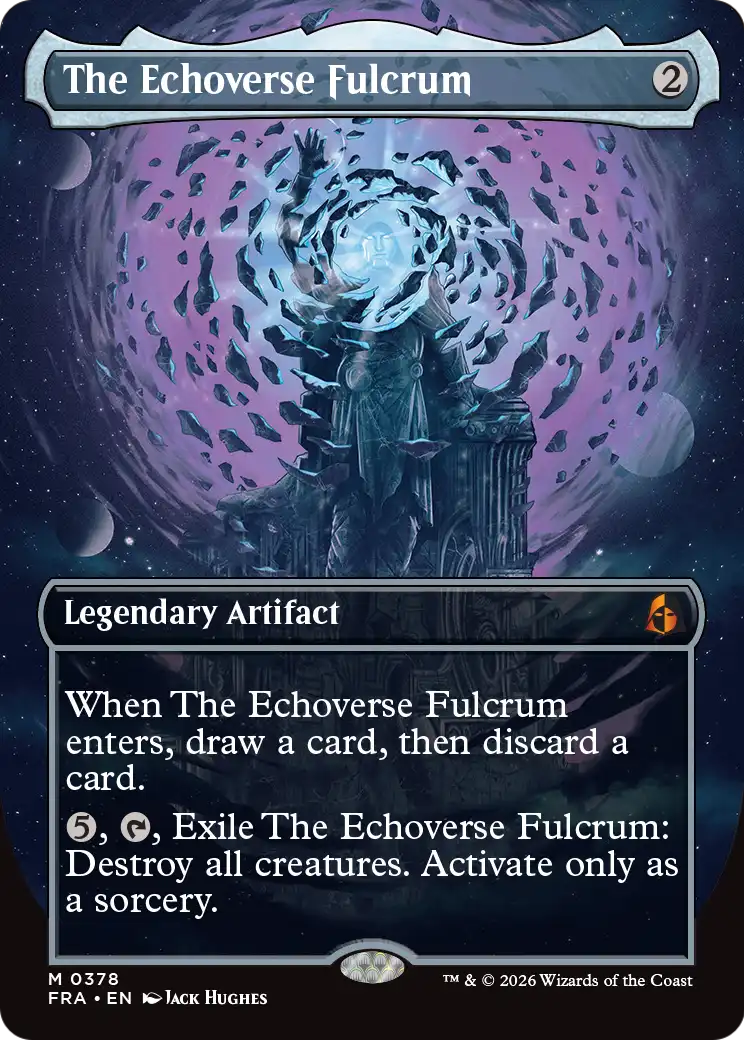 The Echoverse Fulcrum 378 (Reality Fracture)  - Borderless | Good Games Adelaide SA