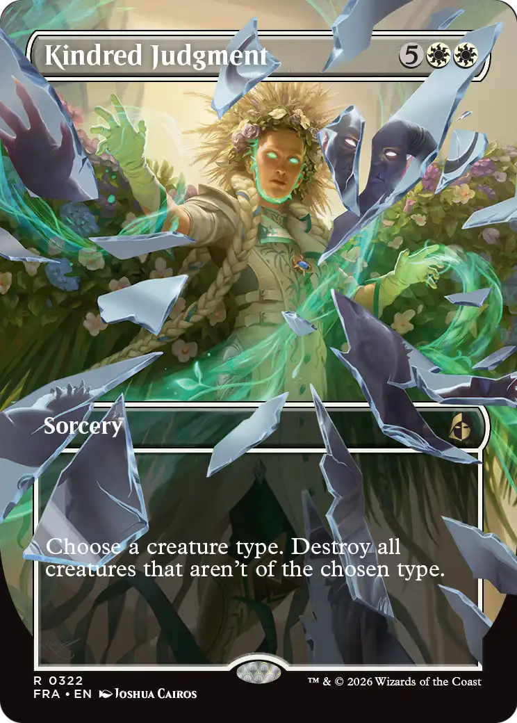 Kindred Judgment 322 (Reality Fracture)  - Borderless | Good Games Adelaide SA