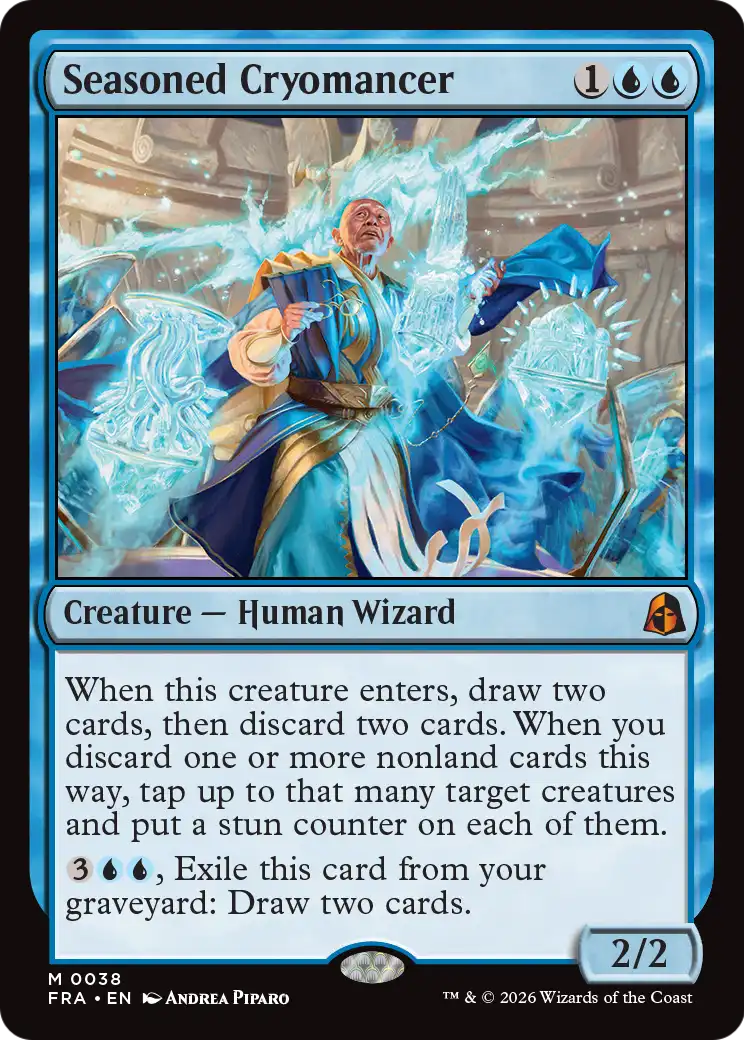 Seasoned Cryomancer 38 (Reality Fracture)  - Foil | Good Games Adelaide SA