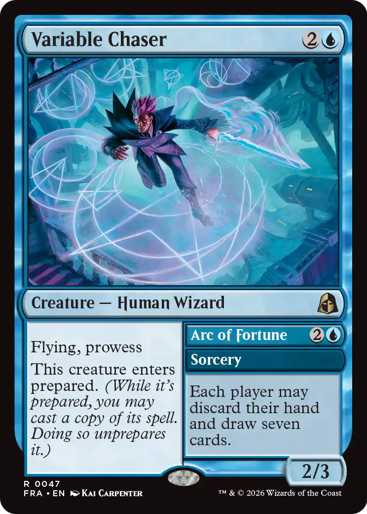 Variable Chaser // Arc of Fortune 47 (Reality Fracture)  - Foil | Good Games Adelaide SA