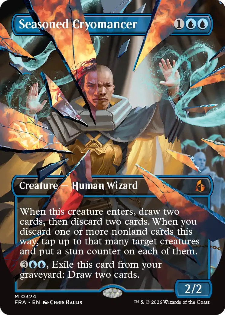 Seasoned Cryomancer 324 (Reality Fracture)  - Borderless | Good Games Adelaide SA