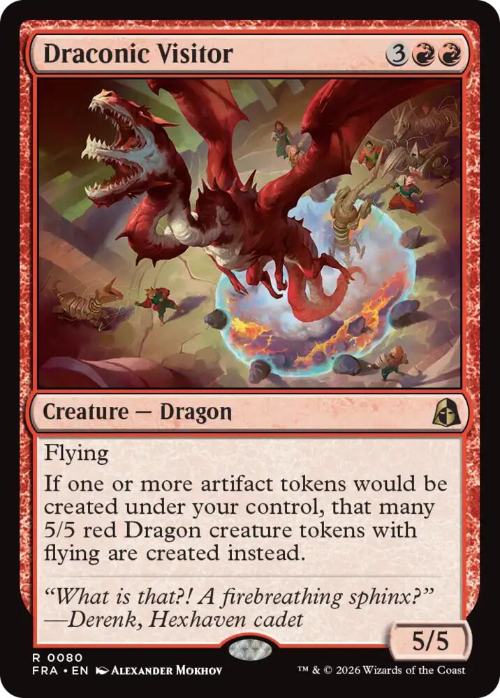 Draconic Visitor 80 (Reality Fracture)  | Good Games Adelaide SA