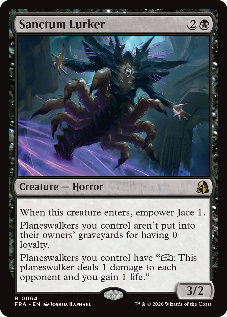 Sanctum Lurker 64 (Reality Fracture)  - Foil | Good Games Adelaide SA