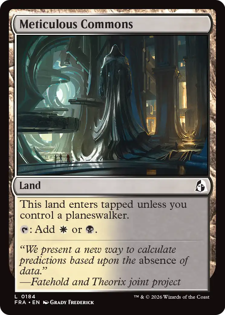 Meticulous Commons 184 (Reality Fracture)  - Foil | Good Games Adelaide SA