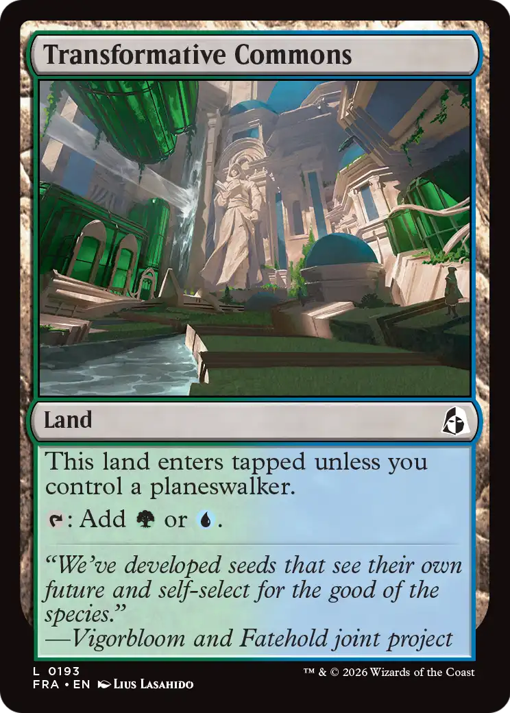 Transformative Commons 193 (Reality Fracture)  - Foil | Good Games Adelaide SA