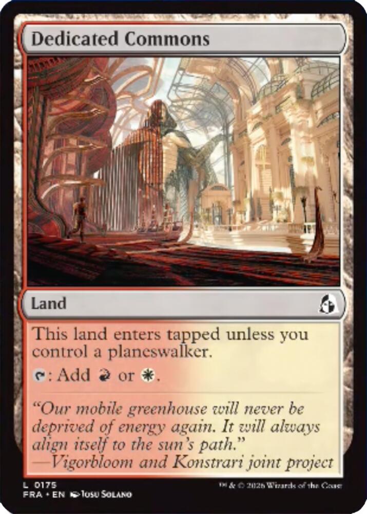 Dedicated Commons 175 (Reality Fracture)  | Good Games Adelaide SA