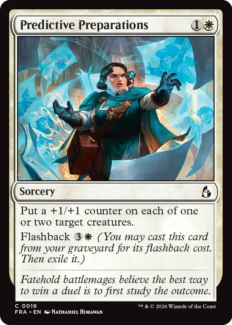 Predictive Preparations 16 (Reality Fracture)  - Foil | Good Games Adelaide SA