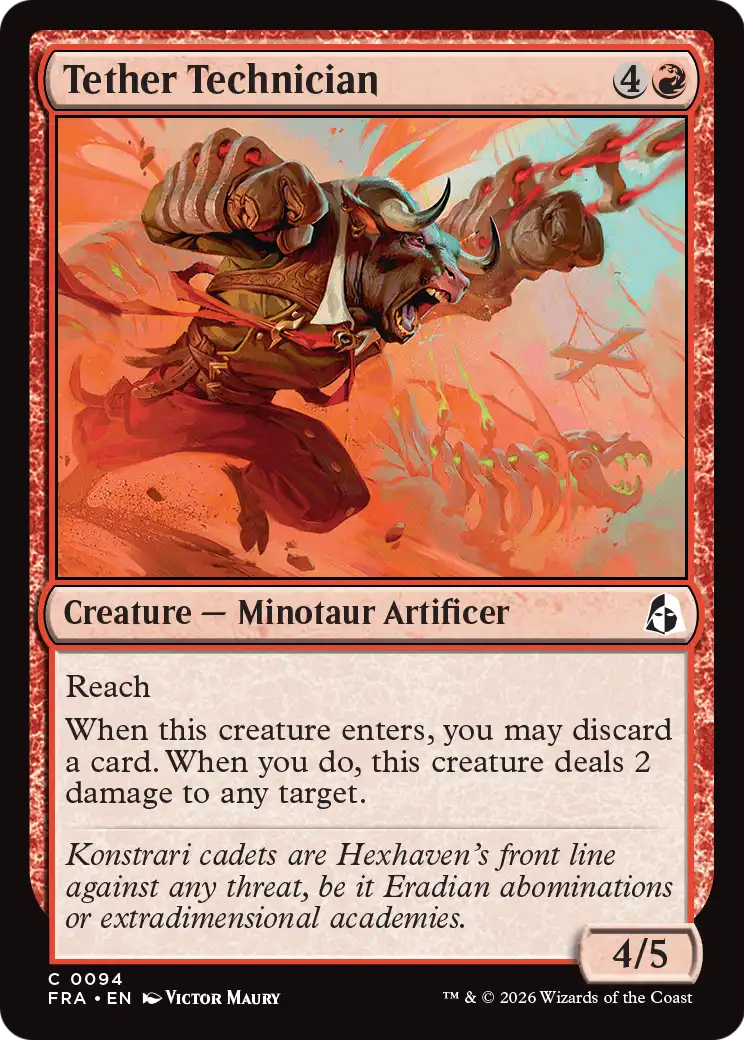 Tether Technician 94 (Reality Fracture)  - Foil | Good Games Adelaide SA