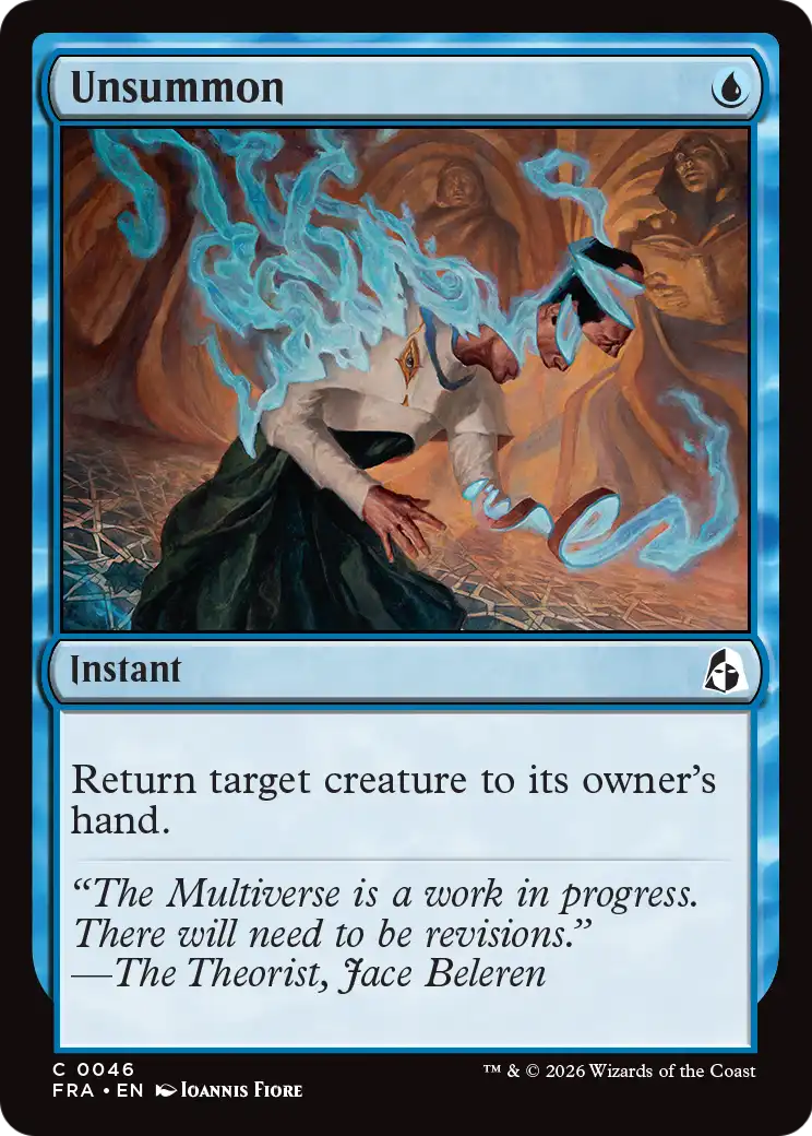 Unsummon 46 (Reality Fracture)  - Foil | Good Games Adelaide SA